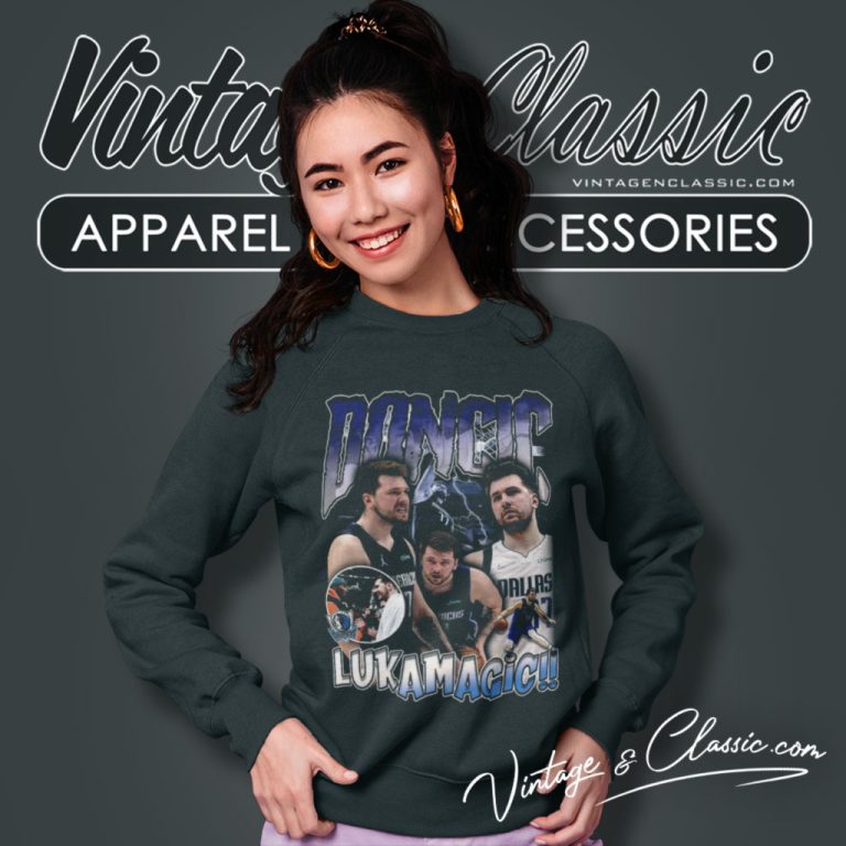 Vintage Luka Doncic Mavericks Doncic Vintage Style 90s Sweatshirt Vintage Luka Doncic Mavericks Doncic Vintage Style 90s Sweatshirt
