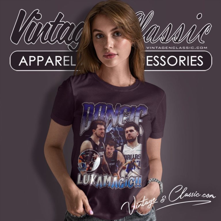 Vintage Luka Doncic Mavericks Doncic Vintage Style 90s Women T Shirt Vintage Luka Doncic Mavericks Doncic Vintage Style 90s Women T Shirt