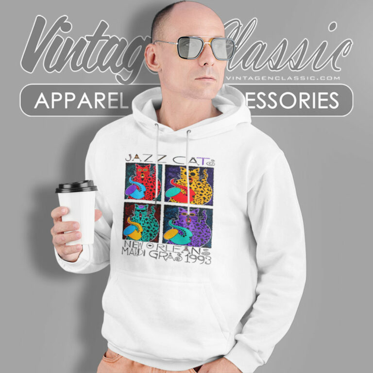 Vintage Mardi Gras Shirt New Orleans Jazz Cats Hoodie Vintage Mardi Gras Shirt New Orleans Jazz Cats Hoodie