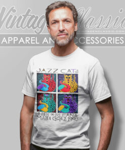 Vintage Mardi Gras Shirt New Orleans Jazz Cats T Shirt