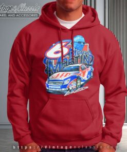 Vintage Mark Martin Nascar Racing Hoodie