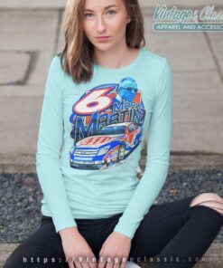 Vintage Mark Martin Nascar Racing Long Sleeve Tee