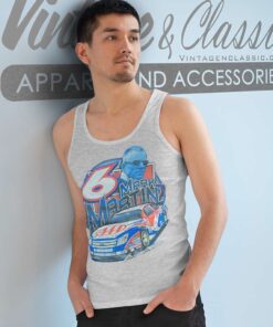 Vintage Mark Martin Nascar Racing Tank Top Racerback