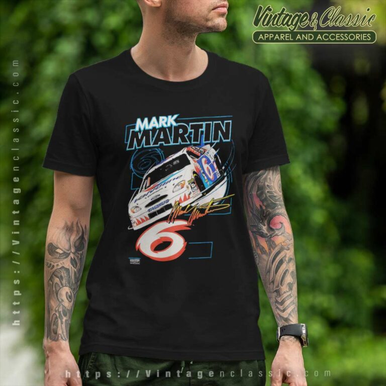 Vintage Mark Martin Nascar Valvoline Racing T Shirt Vintage Mark Martin Nascar Valvoline Racing T Shirt