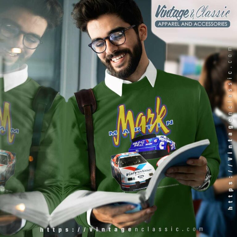 Vintage Mark Martin Valvoline Nascar 6 Sweatshirt Vintage Mark Martin Valvoline Nascar 6 Sweatshirt