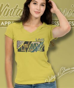 Vintage Marvel Avengers Shirt Loki Laufeyson V Neck TShirt