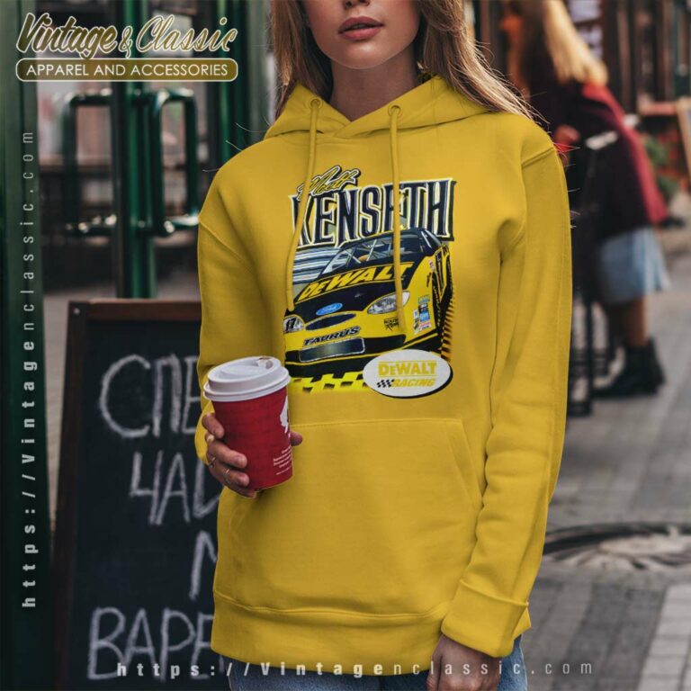 Vintage Matt Kenseth Nascar Dewalt Racing Hoodie Vintage Matt Kenseth Nascar Dewalt Racing Hoodie