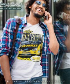 Vintage Matt Kenseth Nascar Dewalt Racing V Neck TShirt