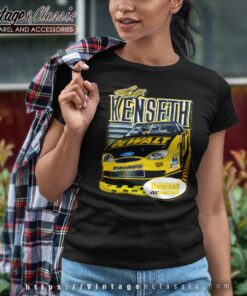 Vintage Matt Kenseth Nascar Dewalt Racing Women TShirt