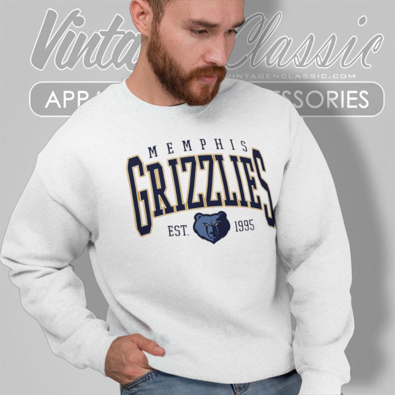 Vintage Memphis Grizzlies Est 1995 Sweatshirt Vintage Memphis Grizzlies Est 1995 Sweatshirt