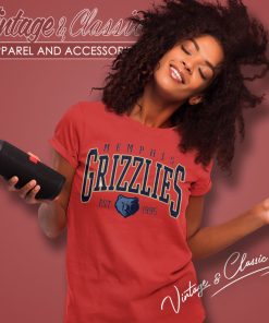 Vintage Memphis Grizzlies Est 1995 Women T Shirt