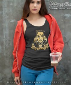 Vintage Metallic Gold Xxxtentacion Tank Top Racerback