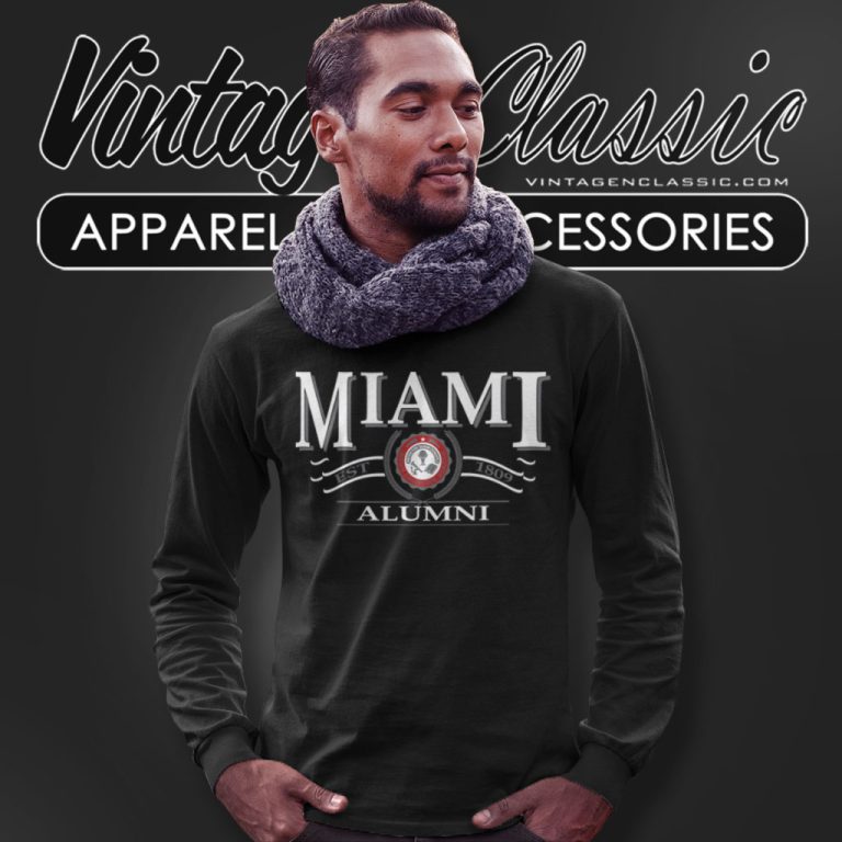 Vintage Miami University Ohio Alumni Long Sleeve Tee Vintage Miami University Ohio Alumni Long Sleeve Tee