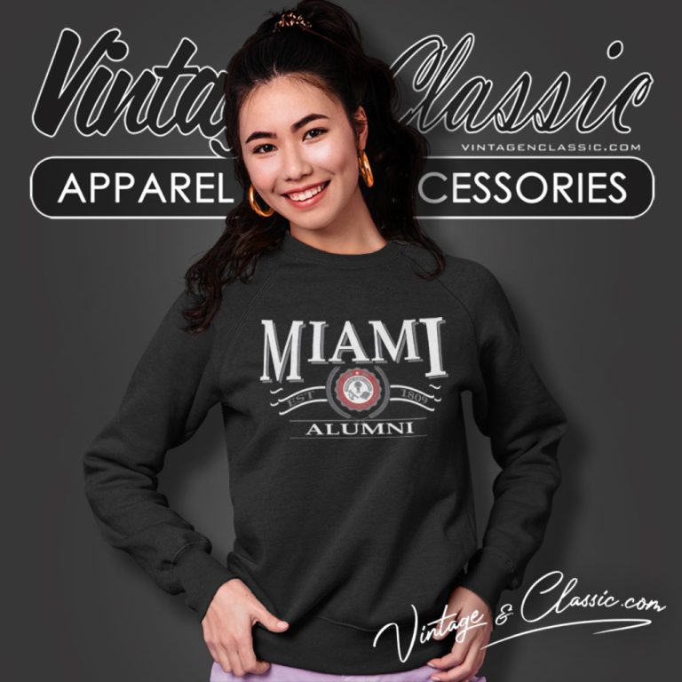 Vintage Miami University Ohio Alumni Sweatshirt Vintage Miami University Ohio Alumni Sweatshirt