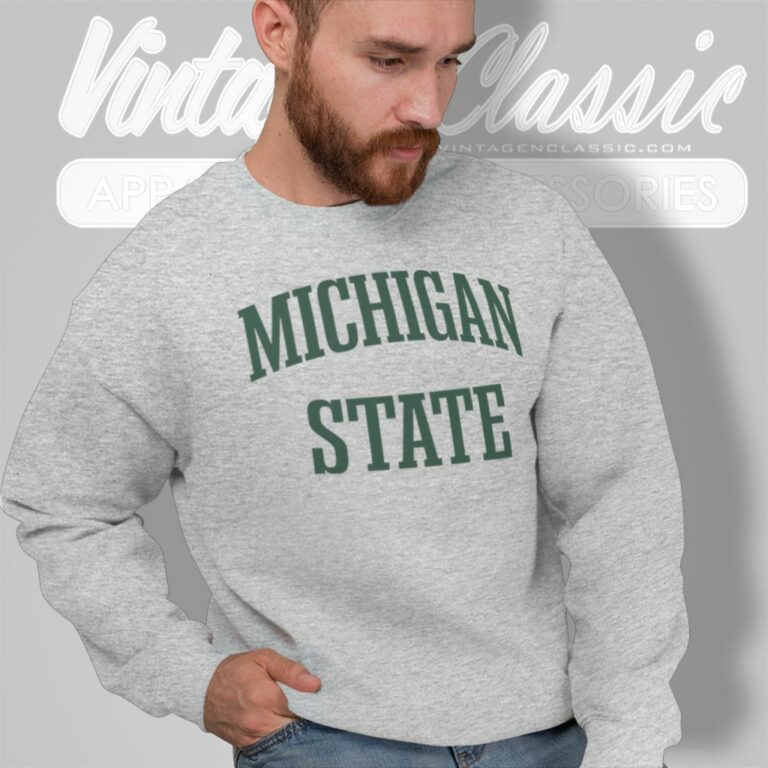 Vintage Michigan State University Sweatshirt Vintage Michigan State University Sweatshirt