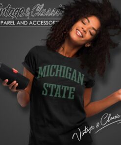 Vintage Michigan State University Women T Shirt