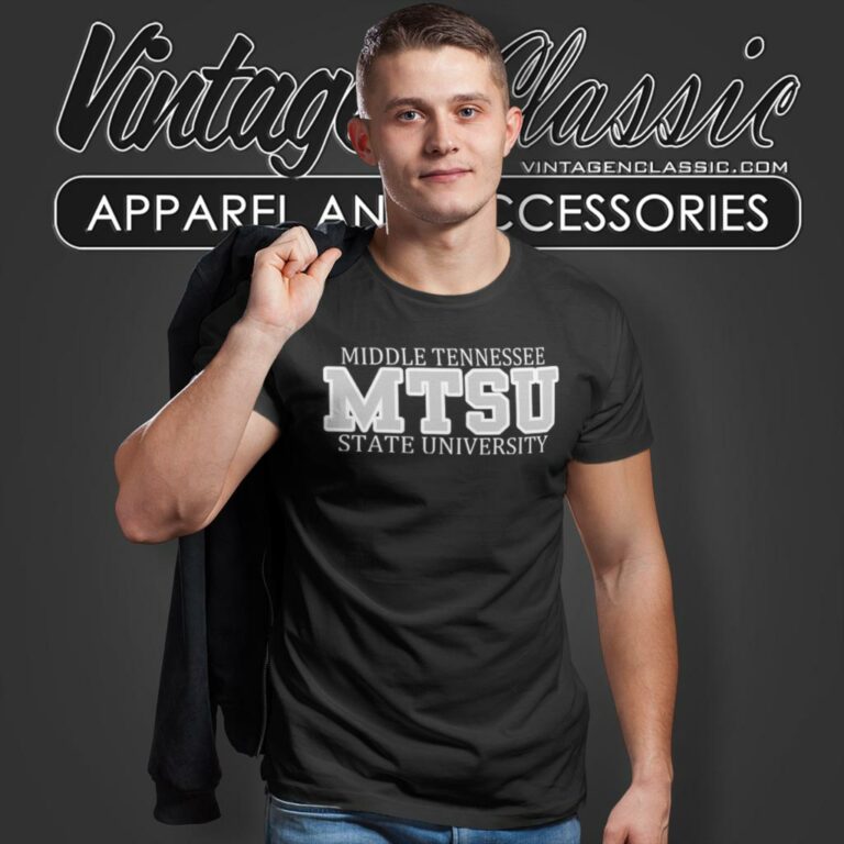 Vintage Middle Tennessee State University T Shirt Vintage Middle Tennessee State University T Shirt