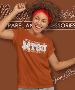 Vintage Middle Tennessee State University Women T Shirt