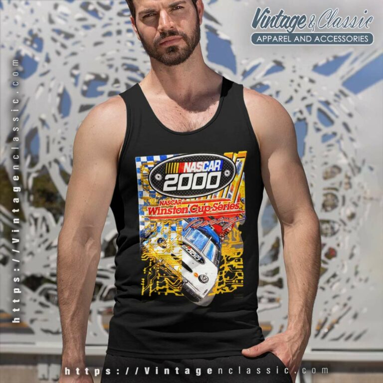 Vintage Nascar 2000 Racing Winston Cup Series Tank Top Racerback Vintage Nascar 2000 Racing Winston Cup Series Tank Top Racerback