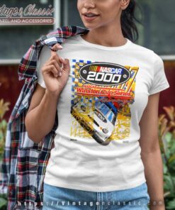 Vintage Nascar 2000 Racing Winston Cup Series Women TShirt