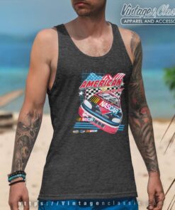 Vintage Nascar American Thunder Tank Top Racerback