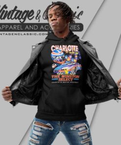 Vintage Nascar Charlotte Motor Speedway Hoodie