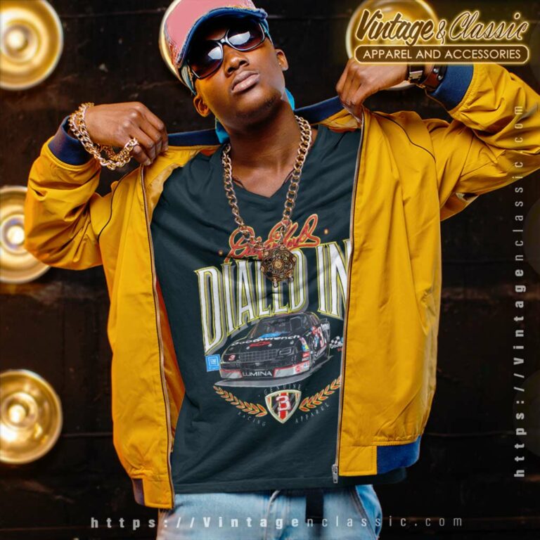 Vintage Nascar Dale Earnhardt Chevy Dialed In V Neck TShirt Vintage Nascar Dale Earnhardt Chevy Dialed In V Neck TShirt