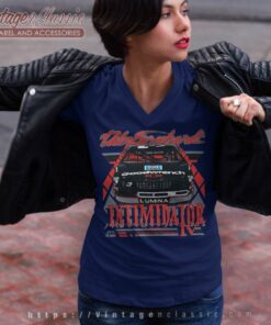 Vintage Nascar Dale Earnhardt Intimudator V Neck TShirt 1