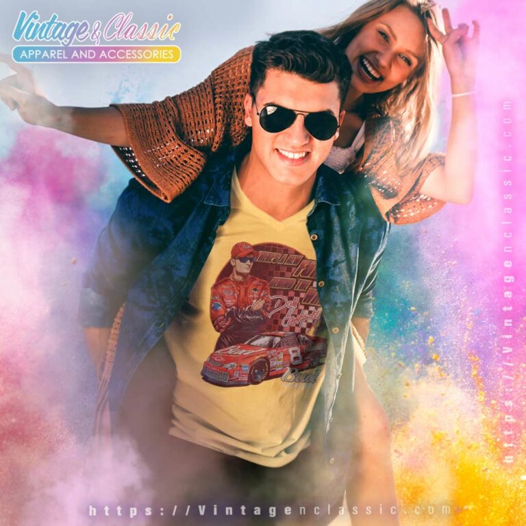 Vintage Nascar Dale Earnhardt Jr Red Budweiser V Neck TShirt Vintage Nascar Dale Earnhardt Jr Red Budweiser V Neck TShirt