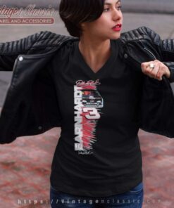 Vintage Nascar Dale Earnhardt V Neck TShirt