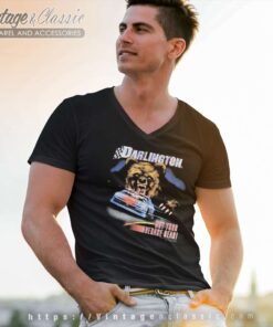 Vintage Nascar Darlington Not Your Average Bear V Neck TShirt