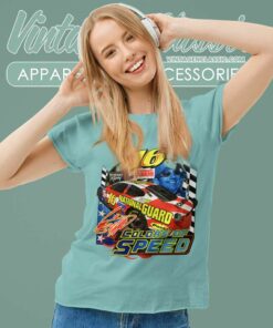 Vintage Nascar Greg Biffle Colors Of Speed Women TShirt