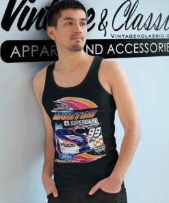 Vintage Nascar Jeff Burton Ford Racing Tank Top Racerback