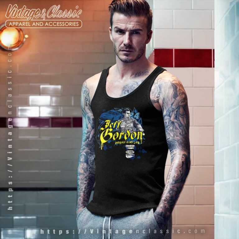 Vintage Nascar Jeff Gordon 24 Dupont Driving Is My Life Tank Top Racerback Vintage Nascar Jeff Gordon 24 Dupont Driving Is My Life Tank Top Racerback