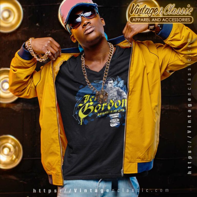 Vintage Nascar Jeff Gordon 24 Dupont Driving Is My Life V Neck TShirt Vintage Nascar Jeff Gordon 24 Dupont Driving Is My Life V Neck TShirt