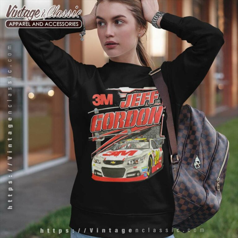 Vintage Nascar Jeff Gordon 3m Chevy Sweatshirt 1 Vintage Nascar Jeff Gordon 3m Chevy Sweatshirt 1