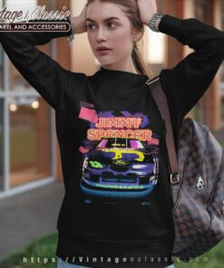 Vintage Nascar Jimmy Spencer 23 Ford Thunderbird Sweatshirt