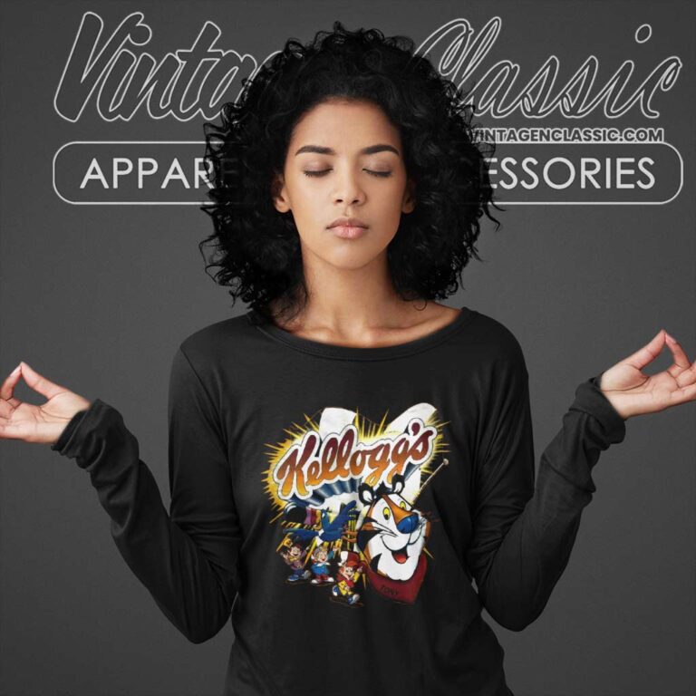 Vintage Nascar Kelloggs Long Sleeve Tee Vintage Nascar Kelloggs Long Sleeve Tee