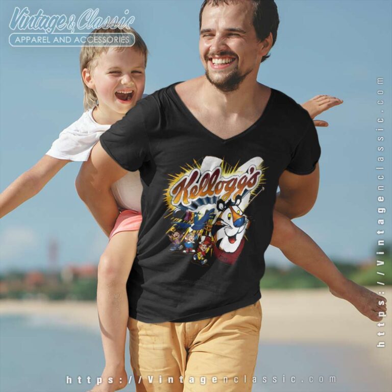 Vintage Nascar Kelloggs V Neck TShirt Vintage Nascar Kelloggs V Neck TShirt