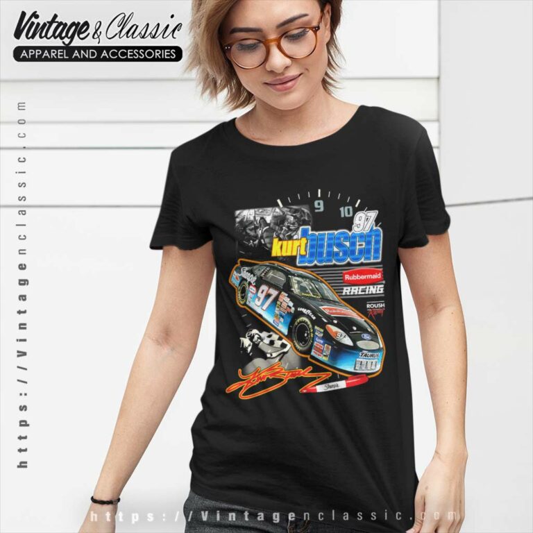 Vintage Nascar Kurt Busch Sharpie Women TShirt Vintage Nascar Kurt Busch Sharpie Women TShirt