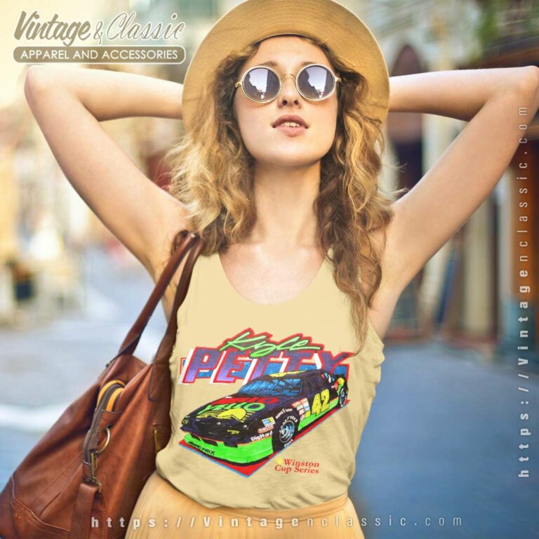 Vintage Nascar Kyle Petty 42 Winston Cup Tank Top Racerback 1 Vintage Nascar Kyle Petty 42 Winston Cup Tank Top Racerback 1