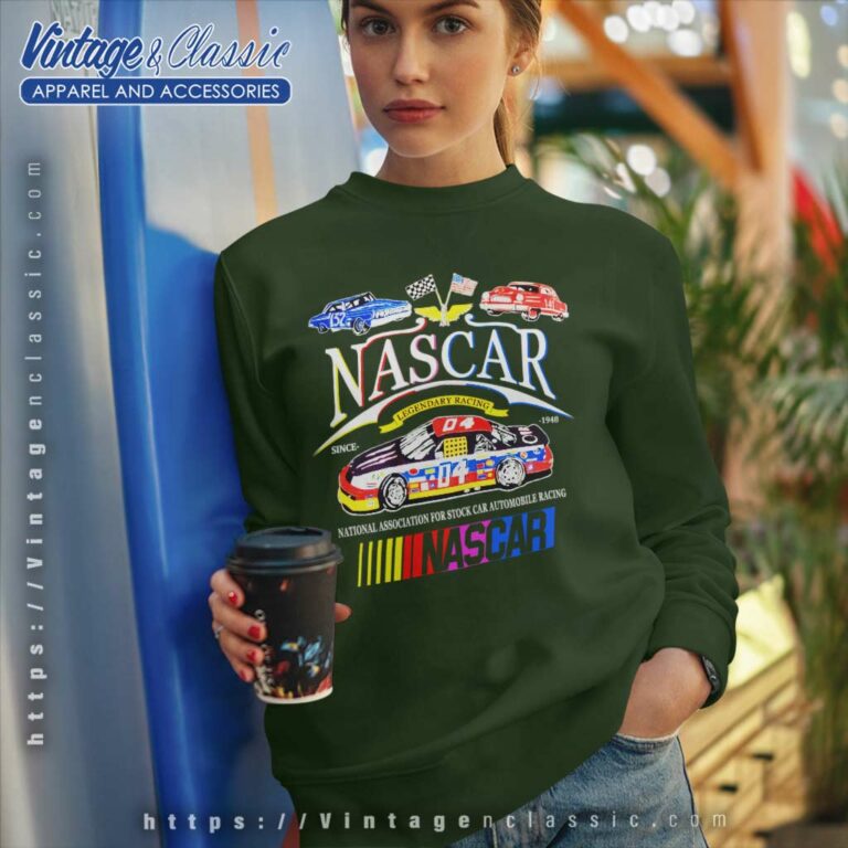 Vintage Nascar Legendary Racing Sweatshirt Vintage Nascar Legendary Racing Sweatshirt