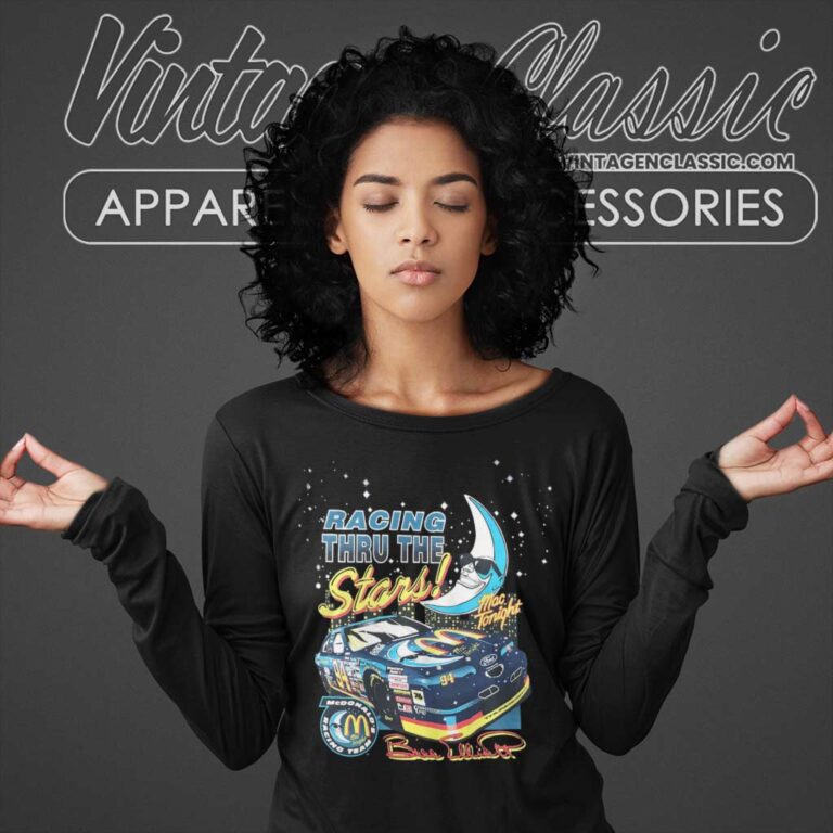 Vintage Nascar Mac Tonight Mcdonalds Long Sleeve Tee Vintage Nascar Mac Tonight Mcdonalds Long Sleeve Tee