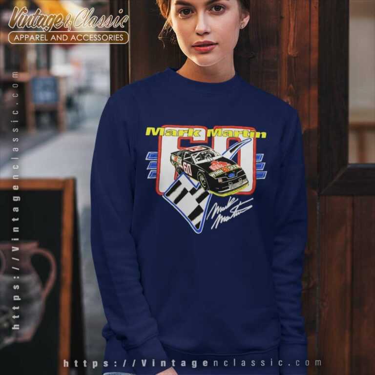 Vintage Nascar Mark Martin 60 Sweatshirt Vintage Nascar Mark Martin 60 Sweatshirt