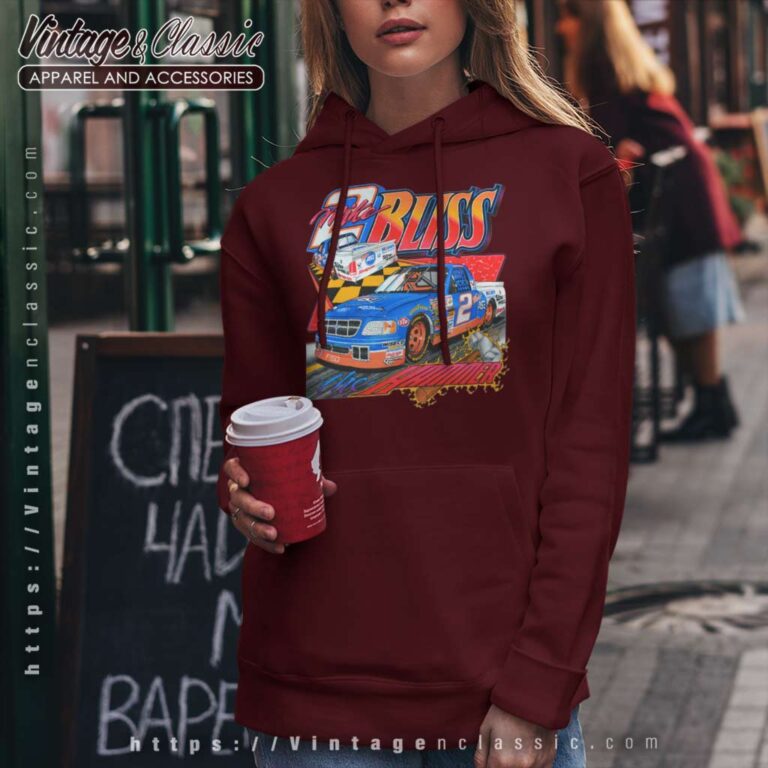Vintage Nascar Mike Bliss The Hammer Hoodie Vintage Nascar Mike Bliss The Hammer Hoodie