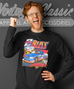 Vintage Nascar Mike Bliss The Hammer Long Sleeve Tee