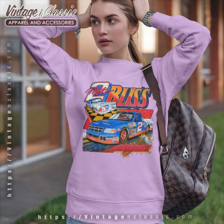 Vintage Nascar Mike Bliss The Hammer Sweatshirt Vintage Nascar Mike Bliss The Hammer Sweatshirt