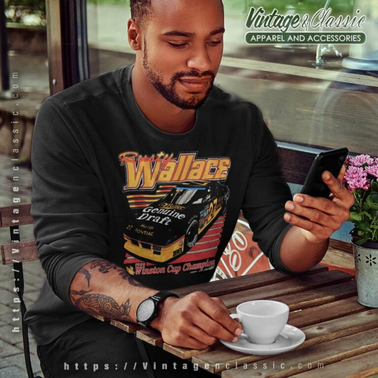 Vintage Nascar Rusty Wallace Winston Cup Champion Sweatshirt Vintage Nascar Rusty Wallace Winston Cup Champion Sweatshirt