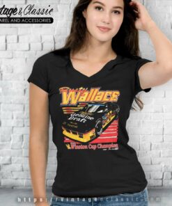 Vintage Nascar Rusty Wallace Winston Cup Champion Shirt 5 Vintage Nascar Rusty Wallace Winston Cup Champion V Neck TShirt