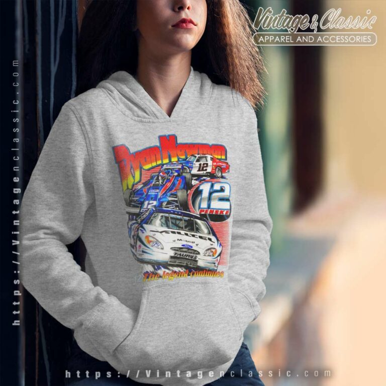 Vintage Nascar Ryan Newman Penske Hoodie 1 Vintage Nascar Ryan Newman Penske Hoodie 1